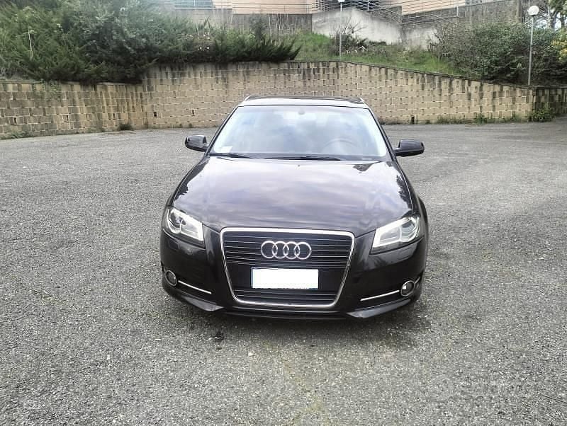 Usata Audi A3 Ambition 140 CV (102 kW) 2011 Nero Utilitaria