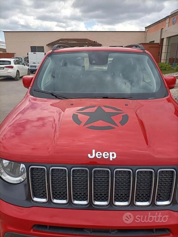 Usata Jeep Renegade Longitude 120 CV (88 kW) 2020 Rosso SUV