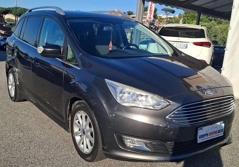 Usata Ford C-MAX Titanium S 120 CV (88 kW) 2017 Grigio Monovolume