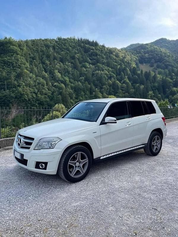 Usata Mercedes GLK220 170 CV (125 kW) 2009 Bianco SUV