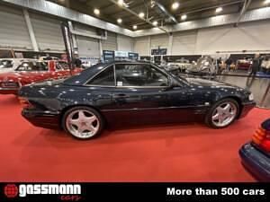 Usata Mercedes SL320 224 CV (164 kW) 2000 Blu Cabrio