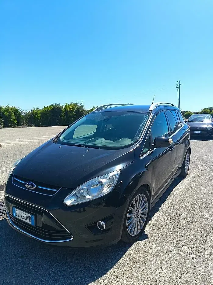 Usata Ford C-MAX Titanium 116 CV (85 kW) 2012 Nero Monovolume
