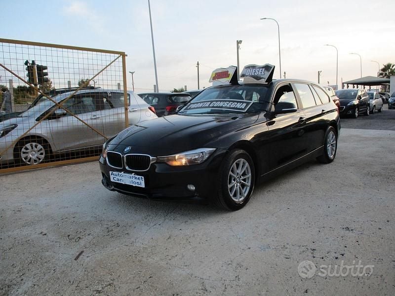 Usata BMW 316 116 CV (85 kW) 2014 Nero Station wagon