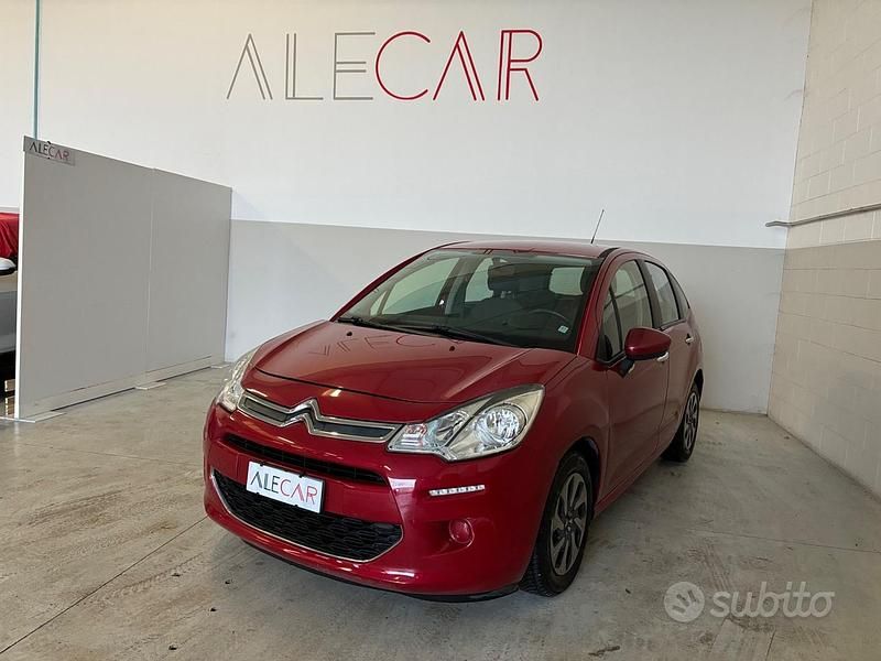 Usata Citroën C3 Seduction 82 CV (60 kW) 2014 Rosso Berlina