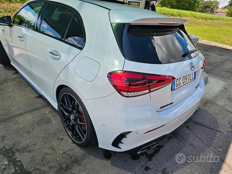 Usata Mercedes A45 AMG 421 CV (309 kW) 2021 Bianco Berlina