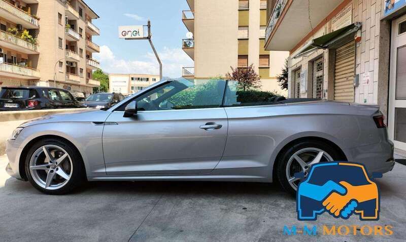 Usata Audi A5 Cabriolet Business 190 CV (139 kW) 2019 Argento Cabrio