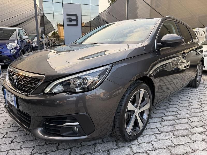 Usata Peugeot 308 SW GT-line 131 CV (96 kW) 2017 Grigio Station wagon