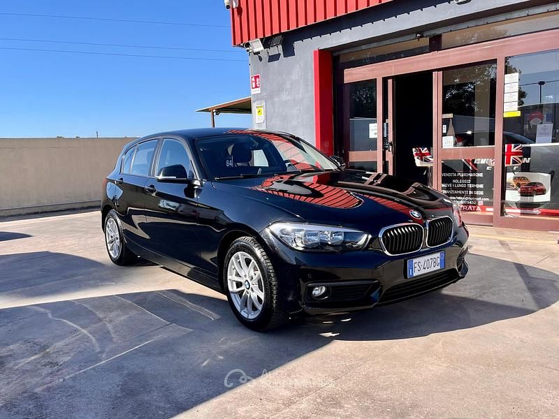 Usata BMW 114 95 CV (69 kW) 2018 Nero Utilitaria