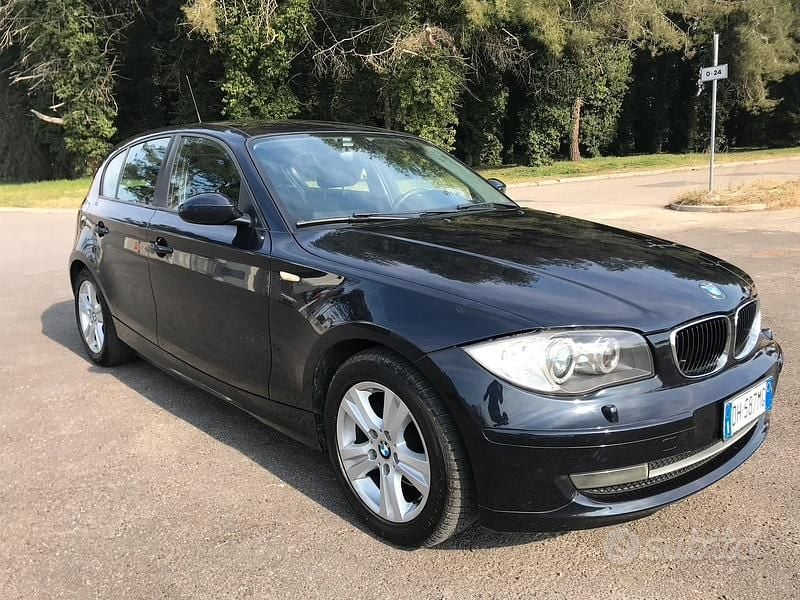 Usata BMW 118 2007 Blu Utilitaria