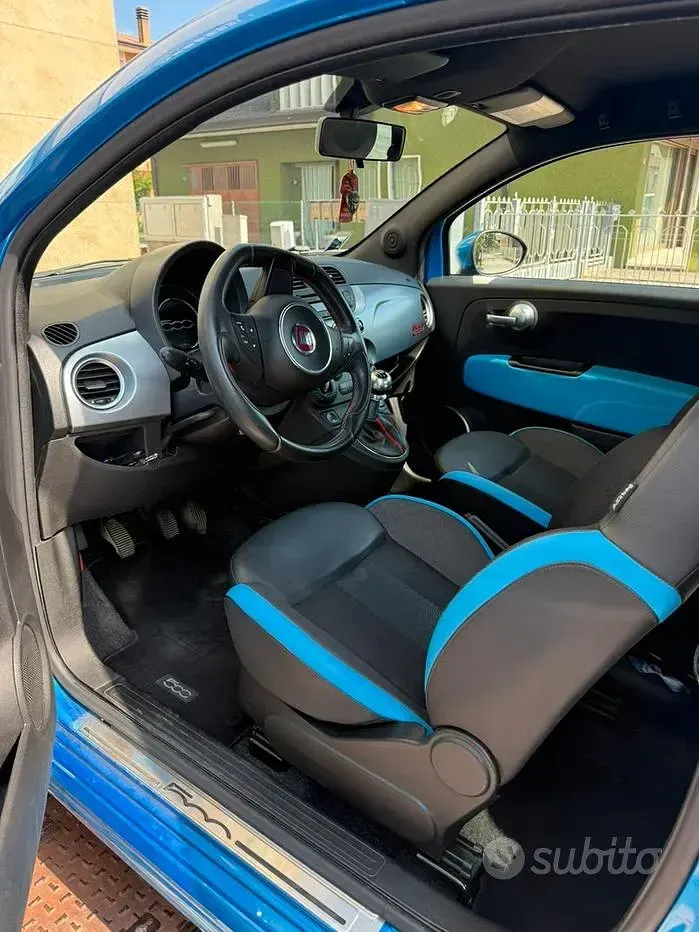 Usata Fiat 500 69 CV (50 kW) 2015 Bluazzurro Berlina