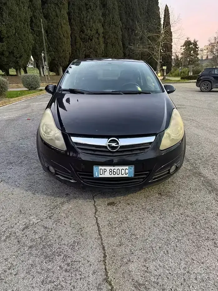 Usata Opel Corsa Sport 80 CV (58 kW) 2008 Grigio Utilitaria
