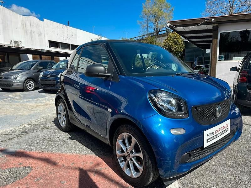Usata Smart ForTwo Coupé Passion 70 CV (51 kW) 2019 Blu Coupé