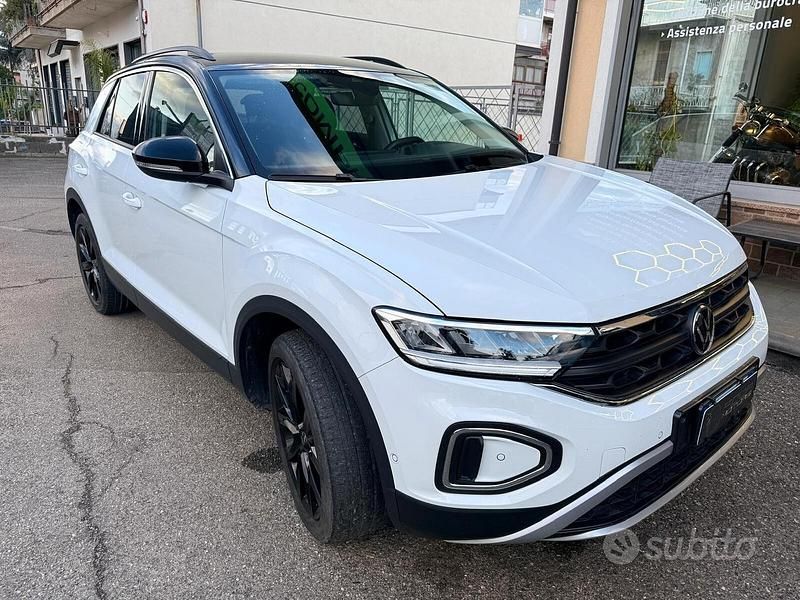 Usata VW T-Roc Style 110 CV (80 kW) 2023 Bianco SUV