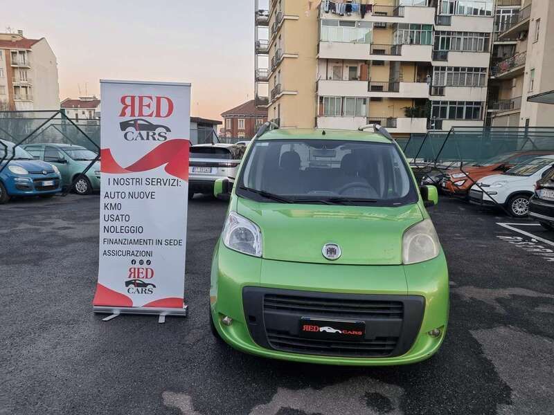 Verde Usata 2009 Fiat Qubo Dynamic Monovolume | 4900 € (Buon prezzo) - Immagine 1/4
