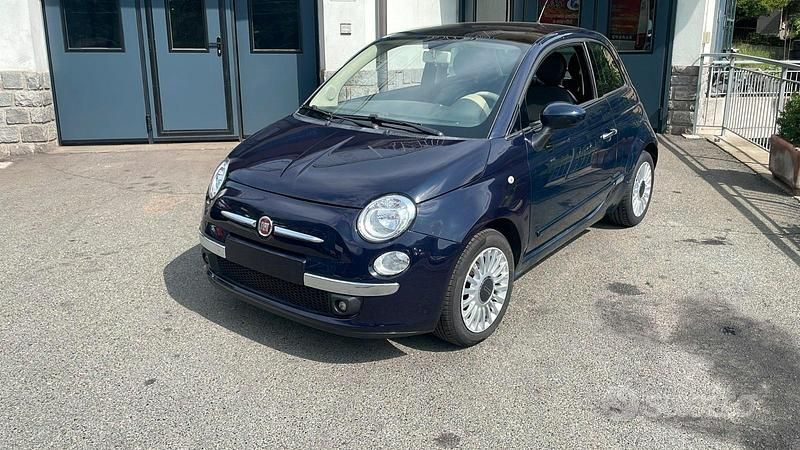 Blu Usata 2012 Fiat 500 Due volumi | 6800 € (Buon prezzo) - Immagine 1/4