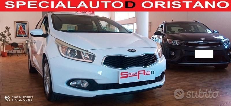 Usata Kia Ceed 110 CV (80 kW) 2013 Bianco Utilitaria