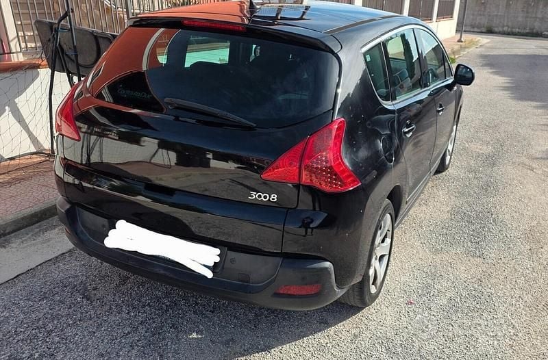 Usata Peugeot 3008 111 CV (81 kW) 2010 Nero SUV