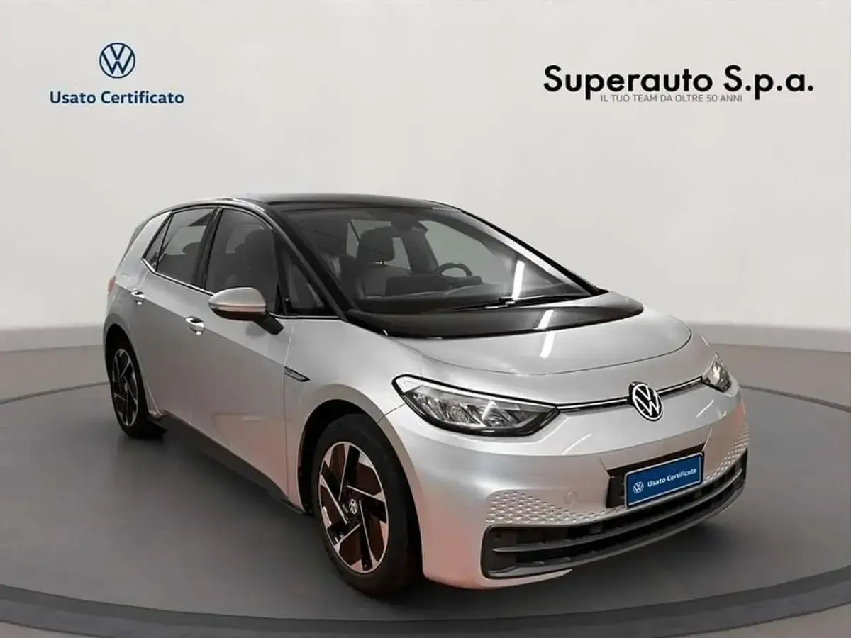 Usata VW ID.3 Business 69 kW (95 CV) 2021 Grigio Utilitaria