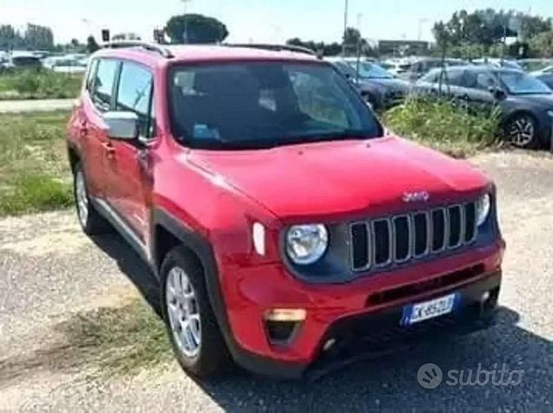 Usata Jeep Renegade Limited 190 CV (139 kW) 2022  colorado red clear coat SUV