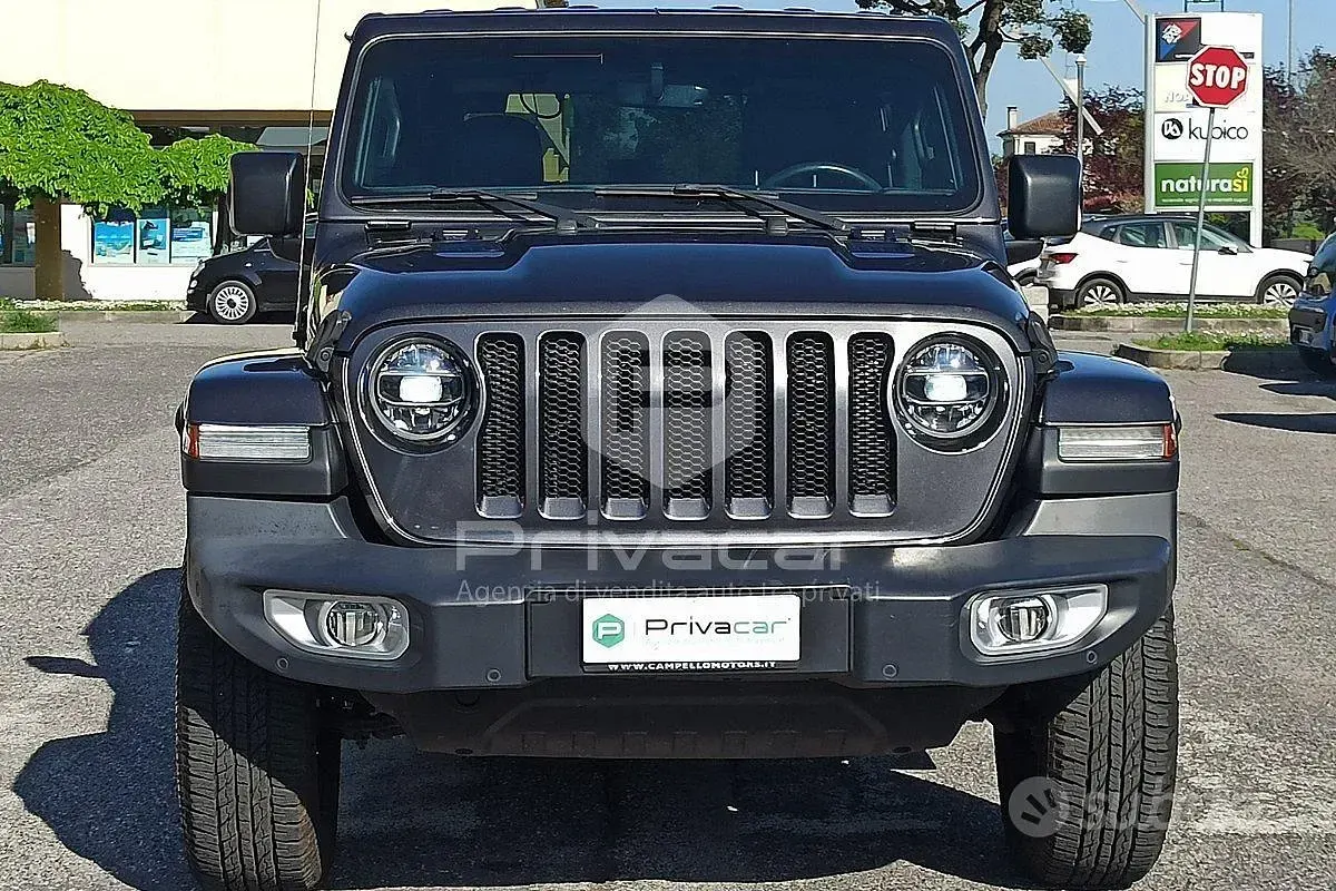 Usata Jeep Wrangler Sahara 200 CV (147 kW) 2019 Grigio SUV