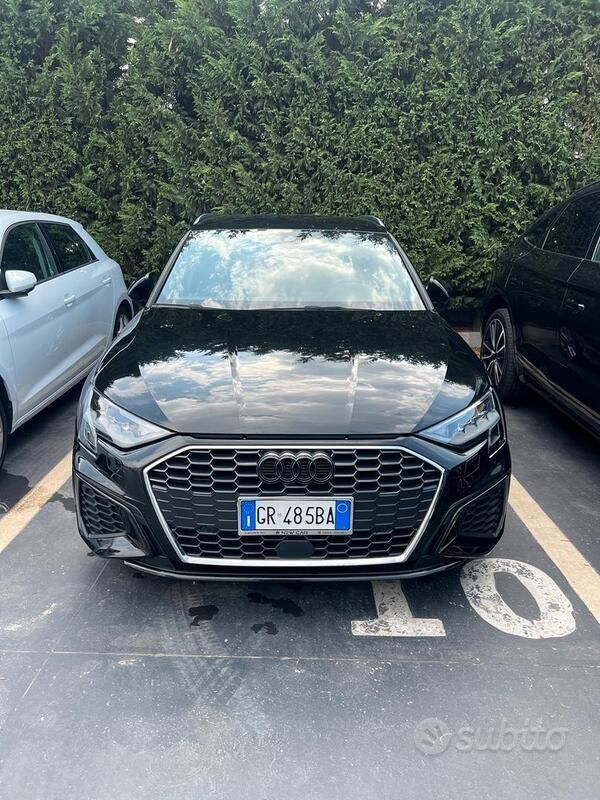 Usata Audi A3 S-Line 150 CV (110 kW) 2022 Nero Berlina