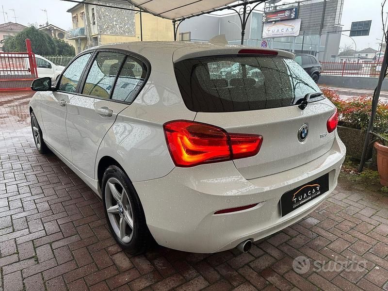 Usata BMW 116 Efficient Dynamics 116 CV (85 kW) 2017 Bianco Utilitaria