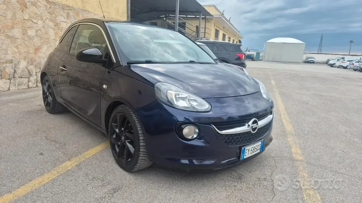 Usata Opel Adam Jam 69 CV (50 kW) 2015 Blu Utilitaria