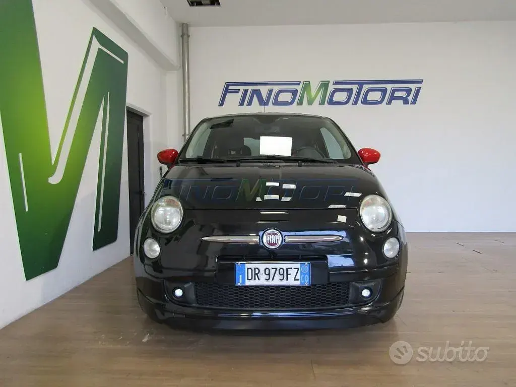 Usado Fiat 500 Sport 101 CV (74 kW) 2008 Negro Utilitario