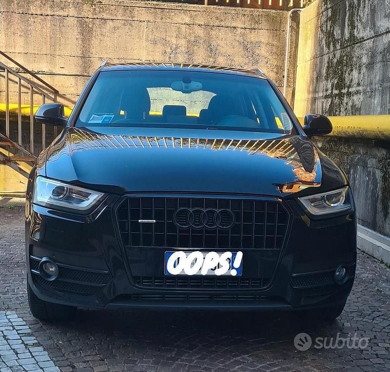 Usata Audi Q3 211 CV (155 kW) 2013 Nero SUV