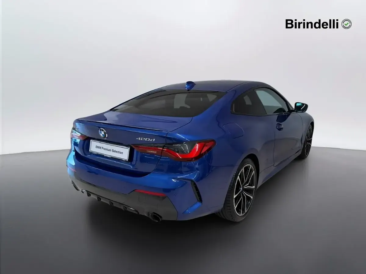 Usata BMW 420 M Sport 190 CV (139 kW) 2022 Portimao blue metallizzato Coupé