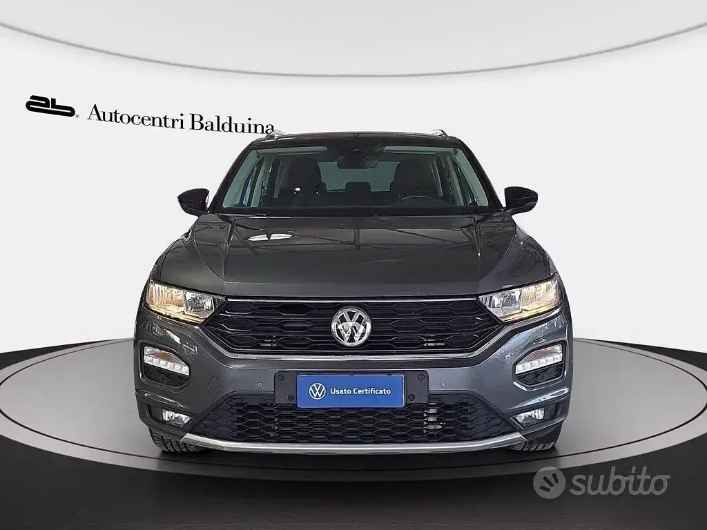 Usata VW T-Roc Style 150 CV (110 kW) 2019 Grigio indyum/tetto nero SUV