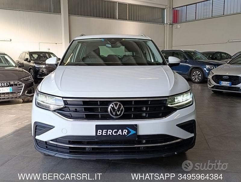 Usata VW Tiguan Life 245 CV (180 kW) 2021 Bianco SUV