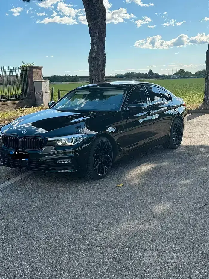 Usata BMW 520 Sport Line 184 CV (135 kW) 2018 Nero Berlina