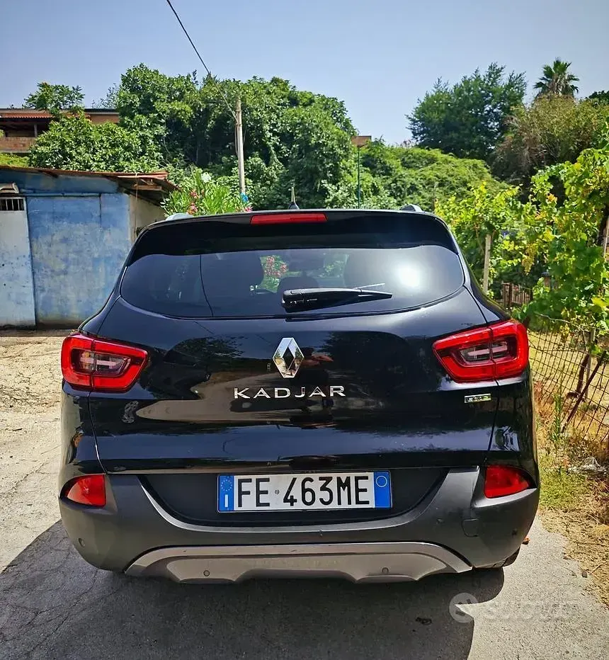 Usata Renault Kadjar 110 CV (80 kW) 2016 Nero SUV