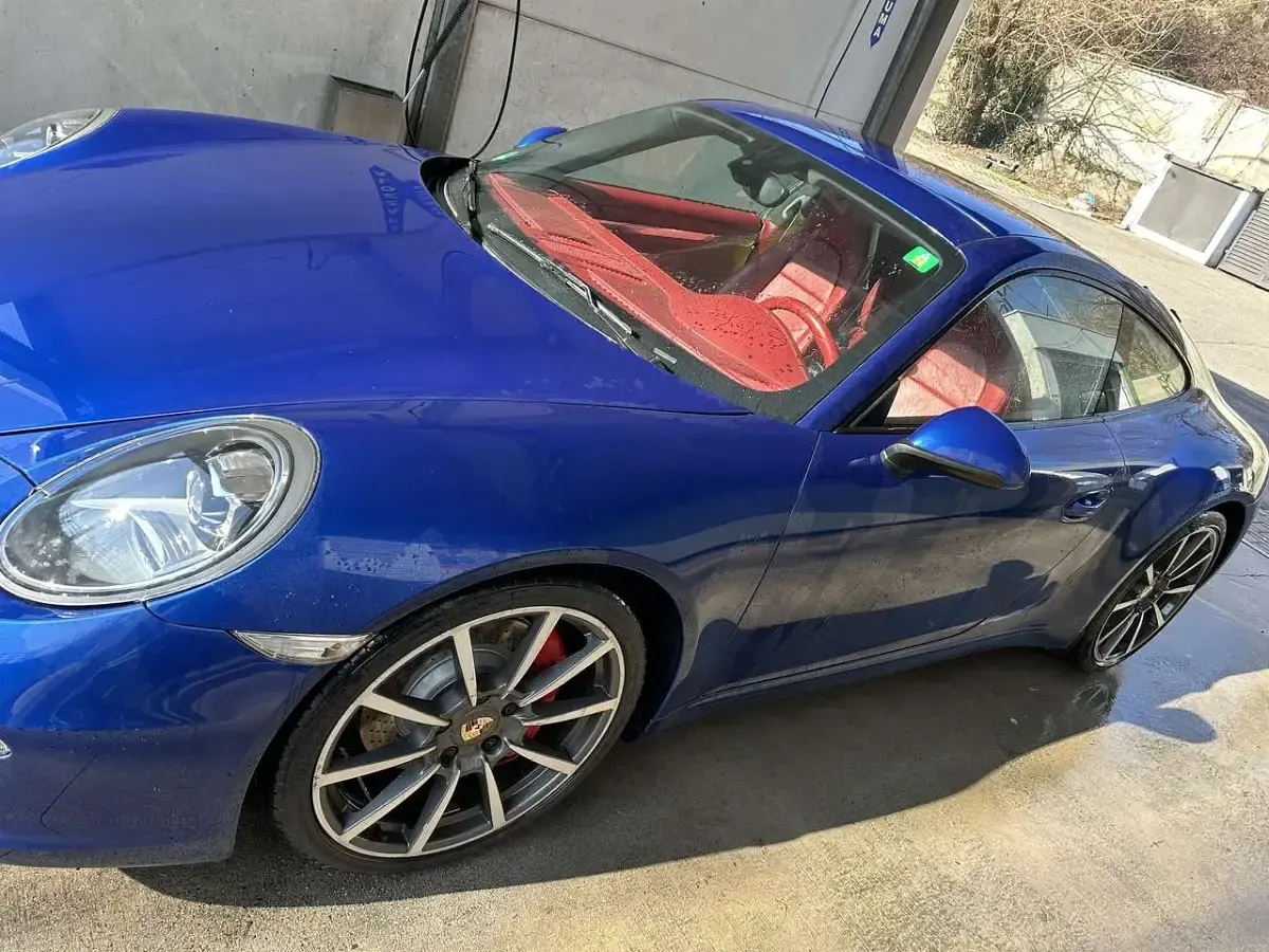 Usata Porsche 991 400 CV (294 kW) 2012 Blu/azzurro Coupé