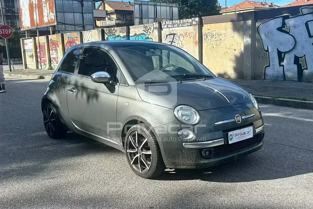 Usata Fiat 500 Lounge 69 CV (50 kW) 2013 Grigio Utilitaria