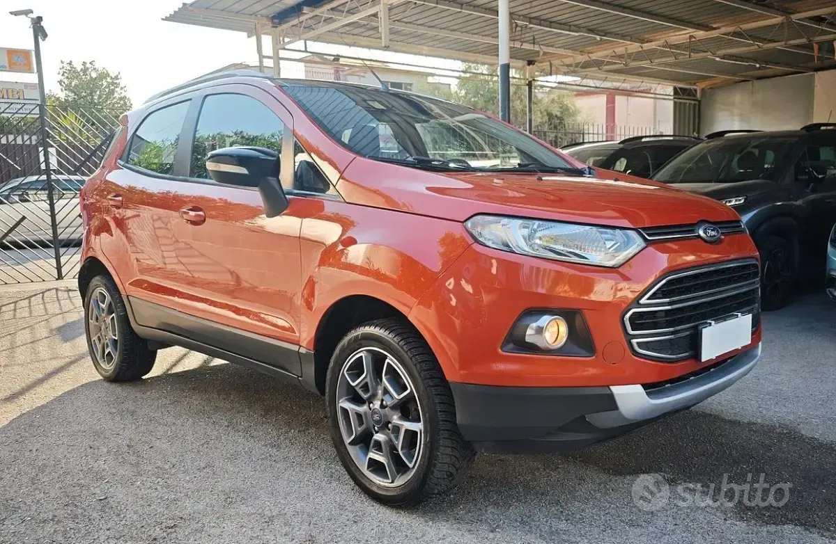 Usata Ford Ecosport 90 CV (66 kW) 2014 Arancione SUV