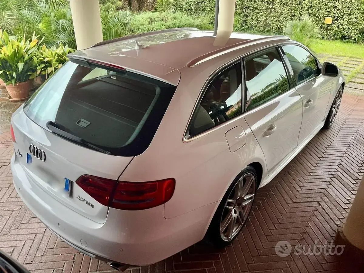 Usata Audi A4 S-Line 190 CV (139 kW) 2008 Bianco Station wagon