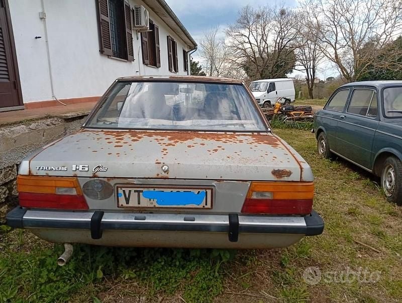 Usata Ford Taunus 1980 Grigio Berlina