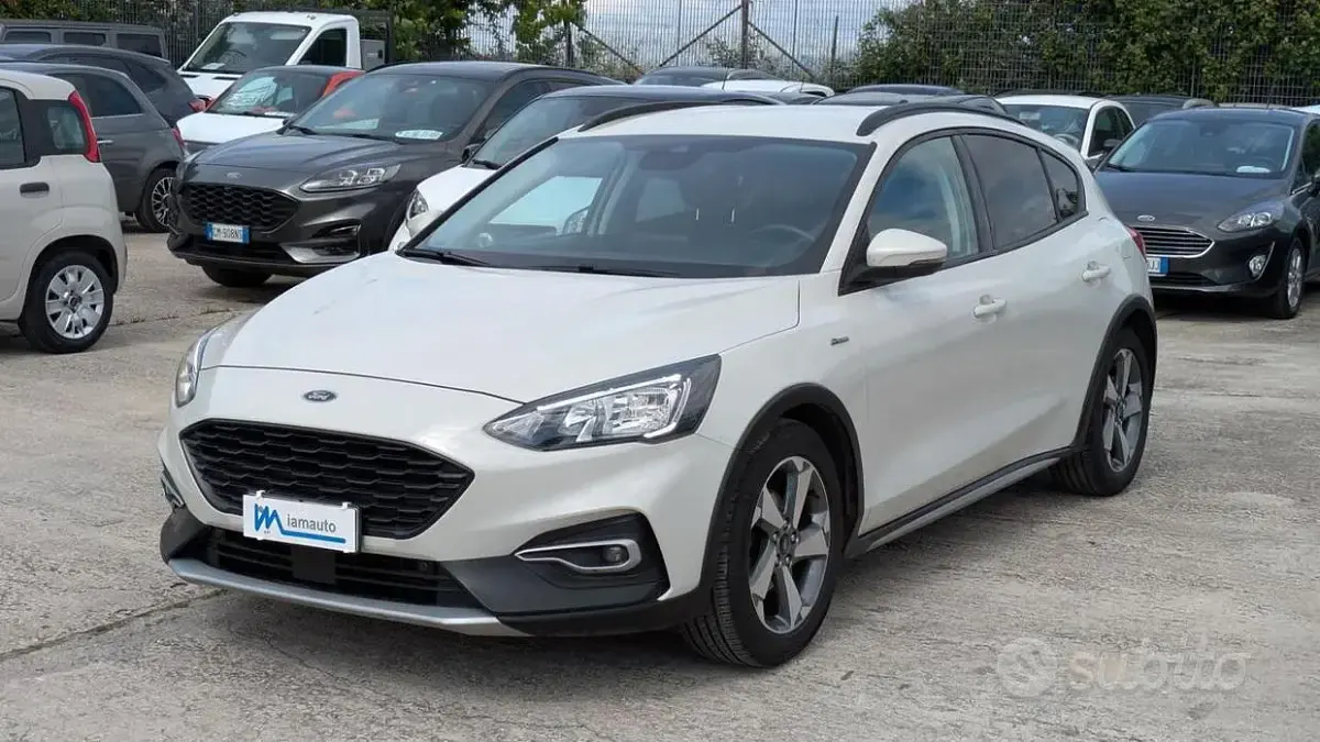 Usata Ford Focus Active 125 CV (91 kW) 2021 Bianco Berlina