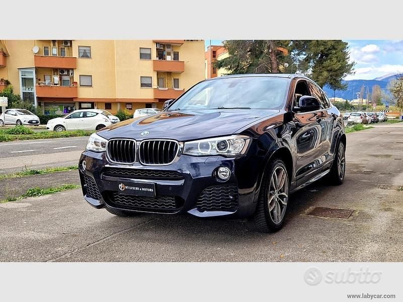 Usata BMW X4 M Sport 190 CV (139 kW) 2018 Nero SUV