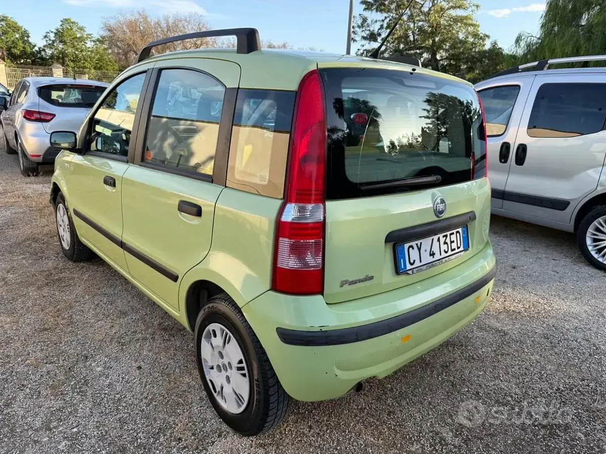 Usata Fiat Panda Dynamic 60 CV (44 kW) 2005 Verde Utilitaria
