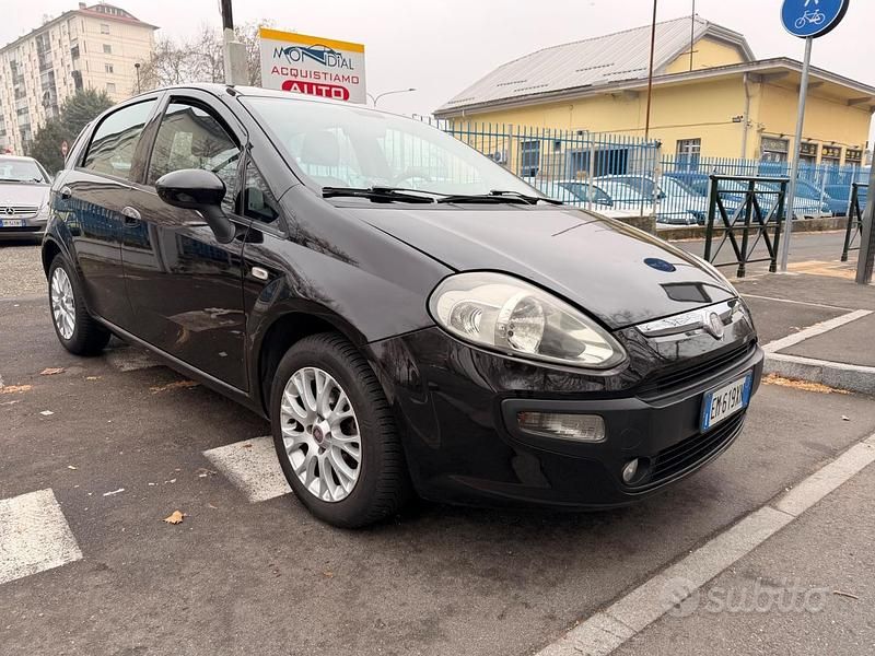 Usata Fiat Punto Evo S 69 CV (50 kW) 2012 Nero Utilitaria