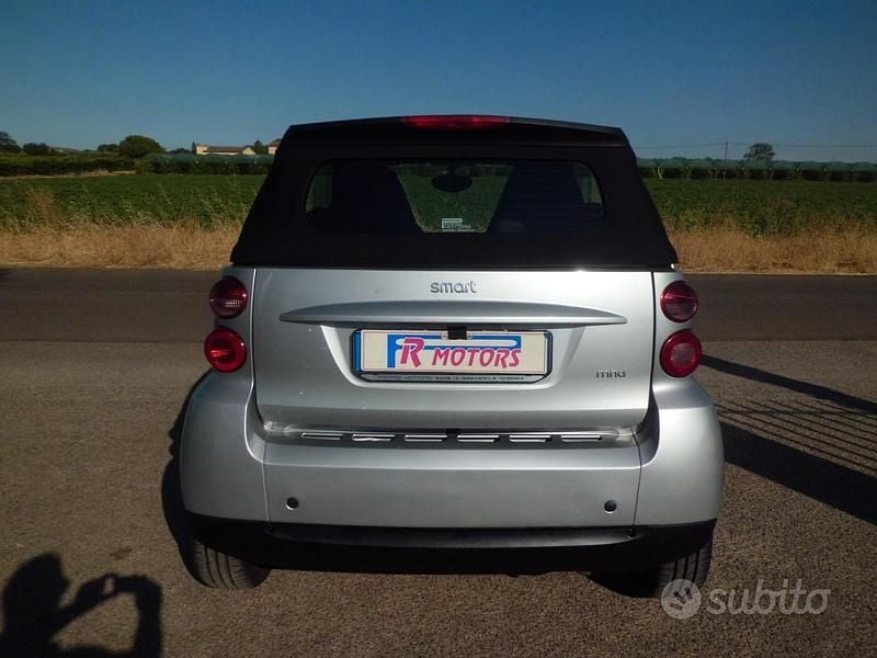 Usata Smart ForTwo Cabrio Pulse 84 CV (61 kW) 2010 Grigio Cabrio