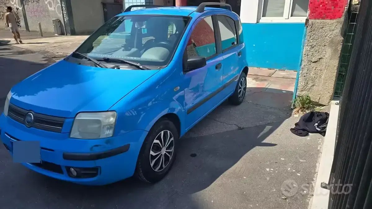 Usata Fiat Panda 60 CV (44 kW) 2005 Bluazzurro Utilitaria