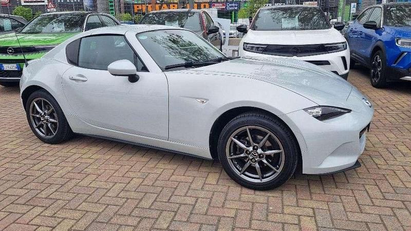 Usata Mazda MX5 Exceed 131 CV (96 kW) 2018 Grigio Cabrio