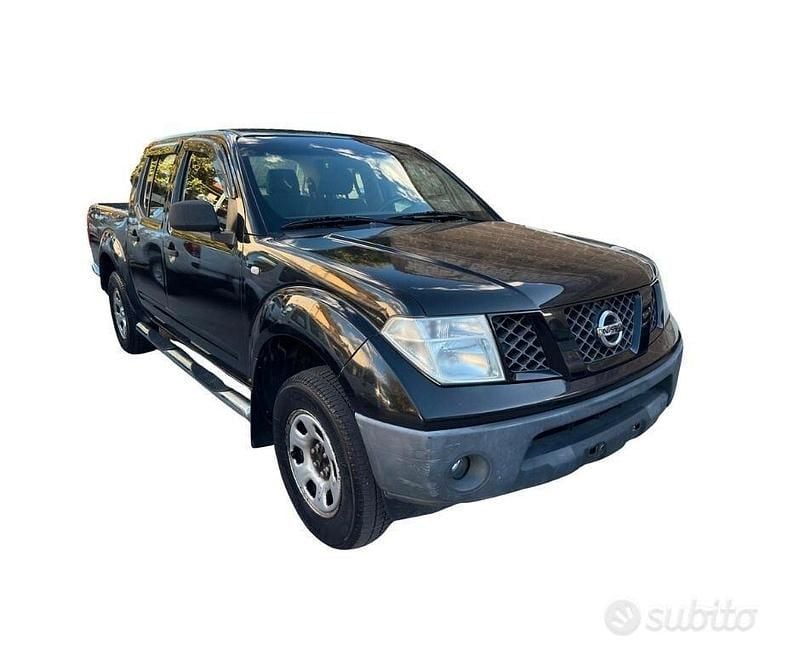 Usata Nissan Navara XE 174 CV (127 kW) 2006 Nero Pick-up