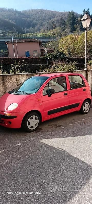 Usata Chevrolet Matiz 1999 Rosso Utilitaria