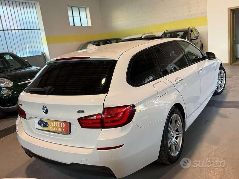 Usata BMW 525 M Sport 218 CV (160 kW) 2014 Bianco Station wagon
