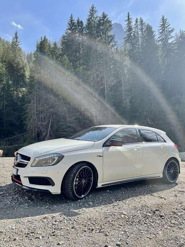 Usata Mercedes A45 AMG AMG 360 CV (264 kW) 2015 Bianco Berlina